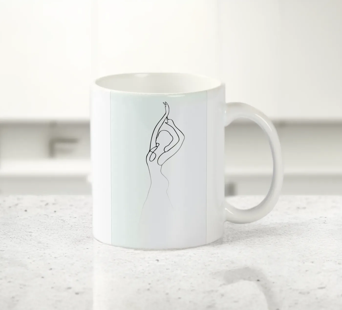 Pose ceramic mug by Graphite