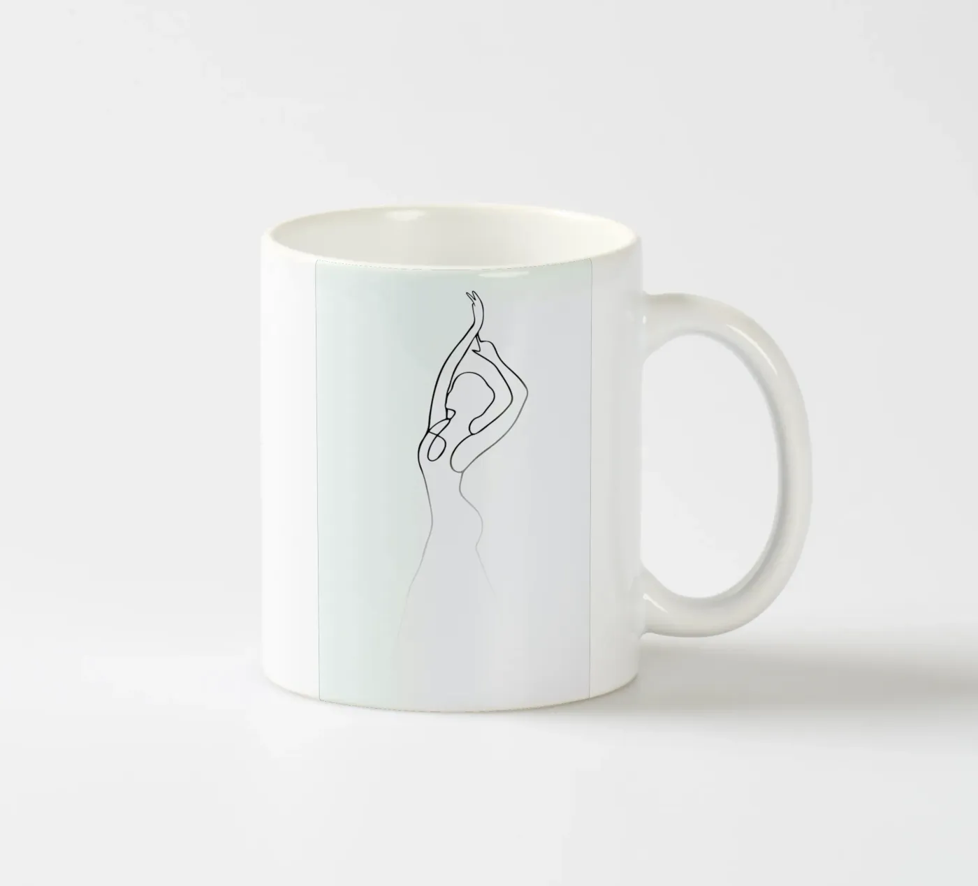 Pose ceramic mug by Graphite