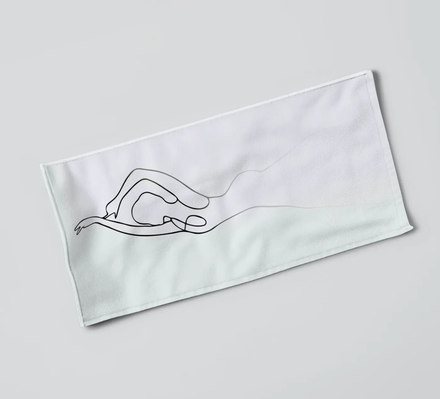 Pose badhanddoek van Graphite