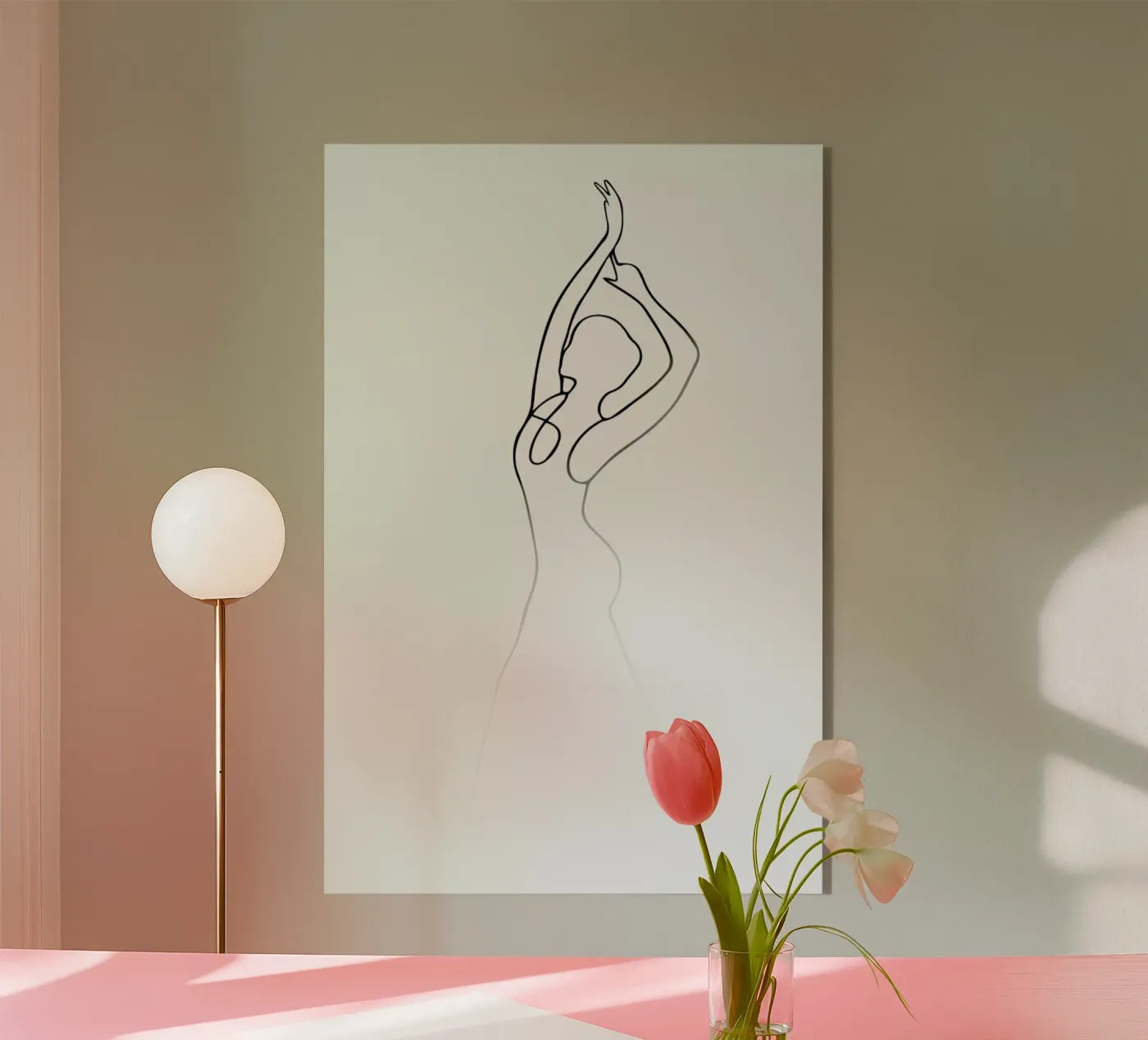 Pose acrylic glass by Graphite