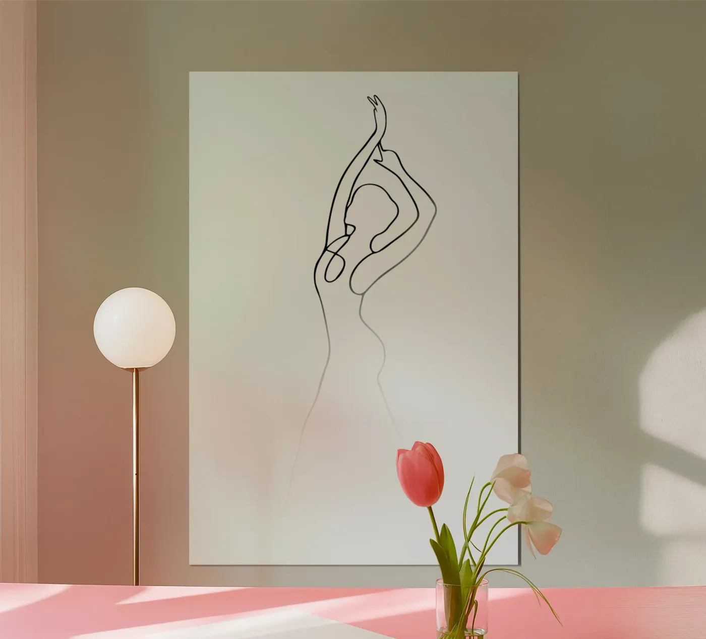Pose Poster von Graphite