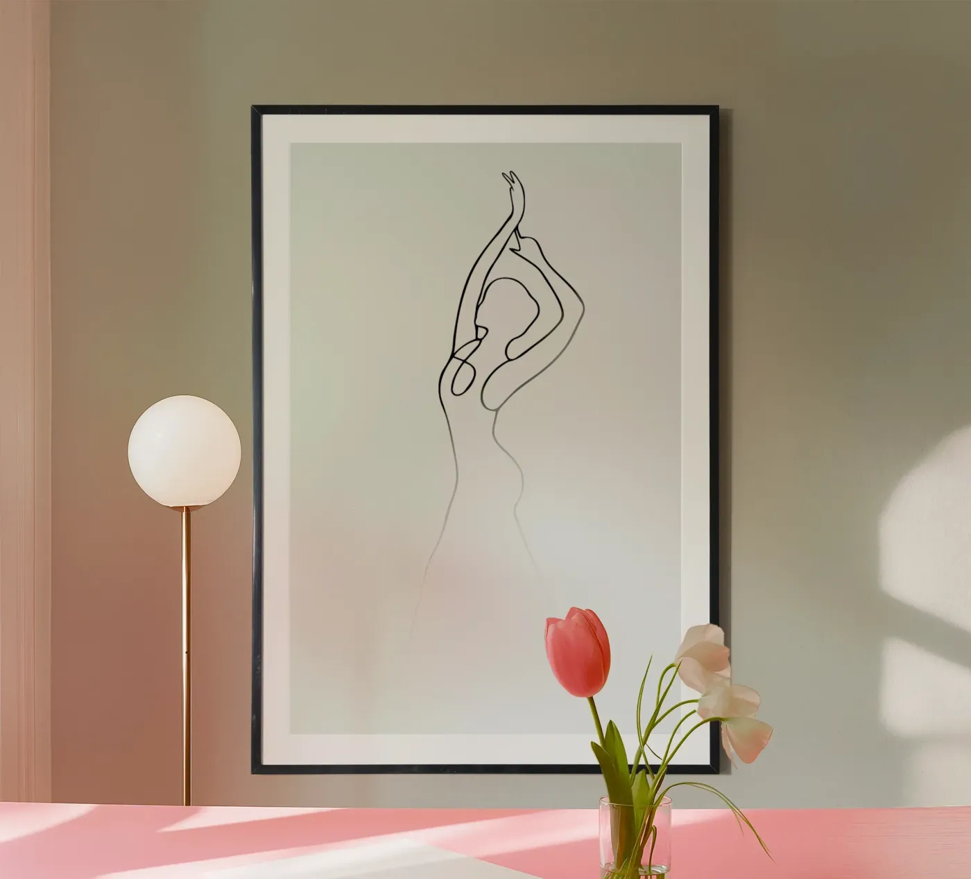 Pose Poster von Graphite