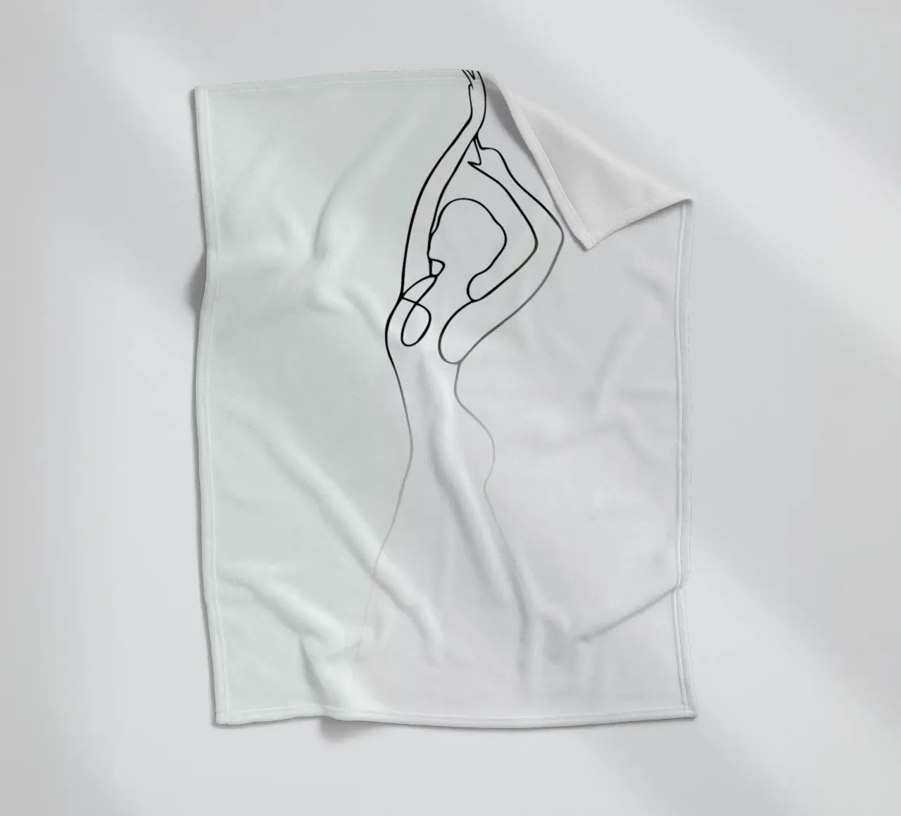 Pose Fleecedecke von Graphite