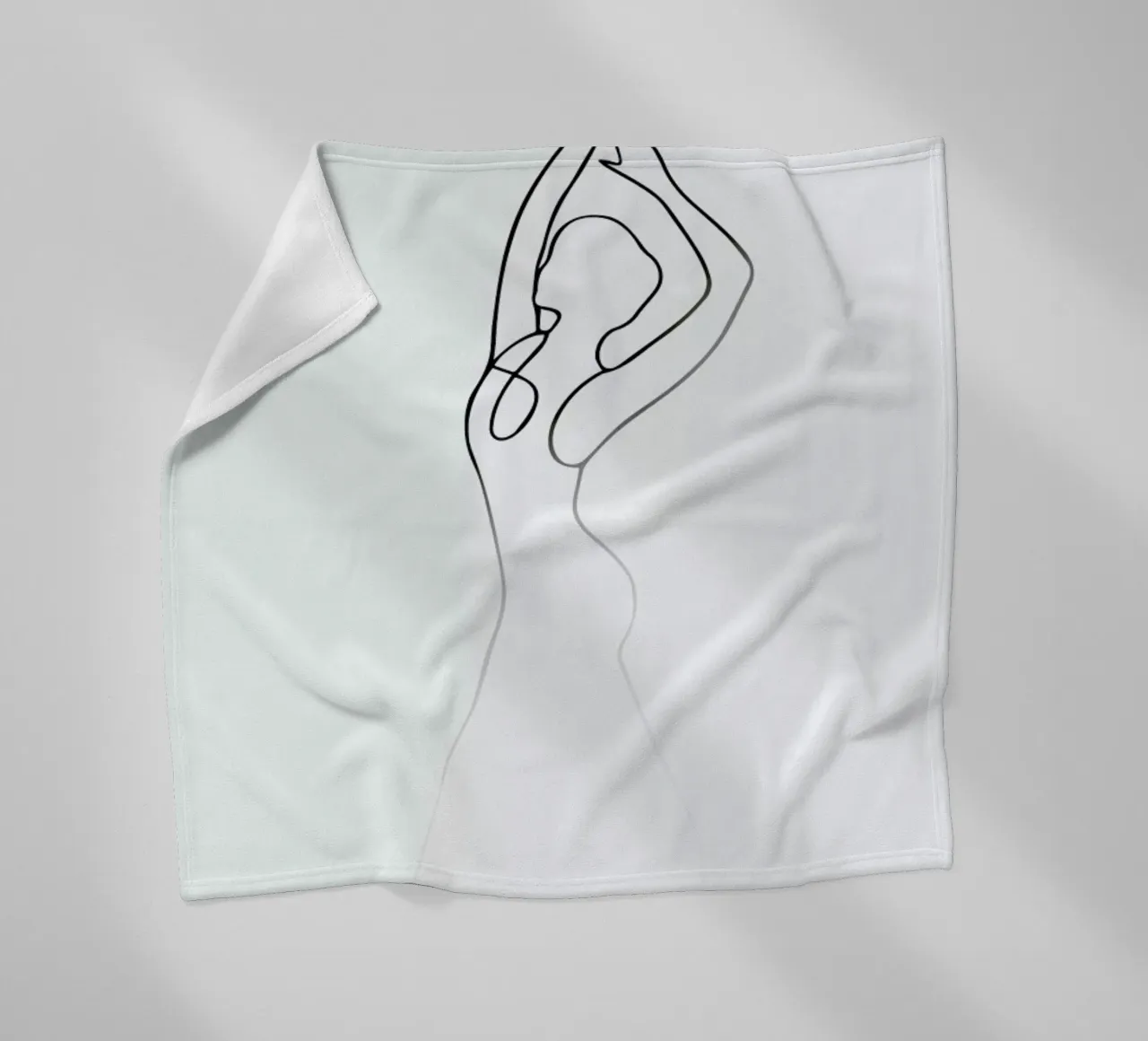 Pose Fleecedecke von Graphite