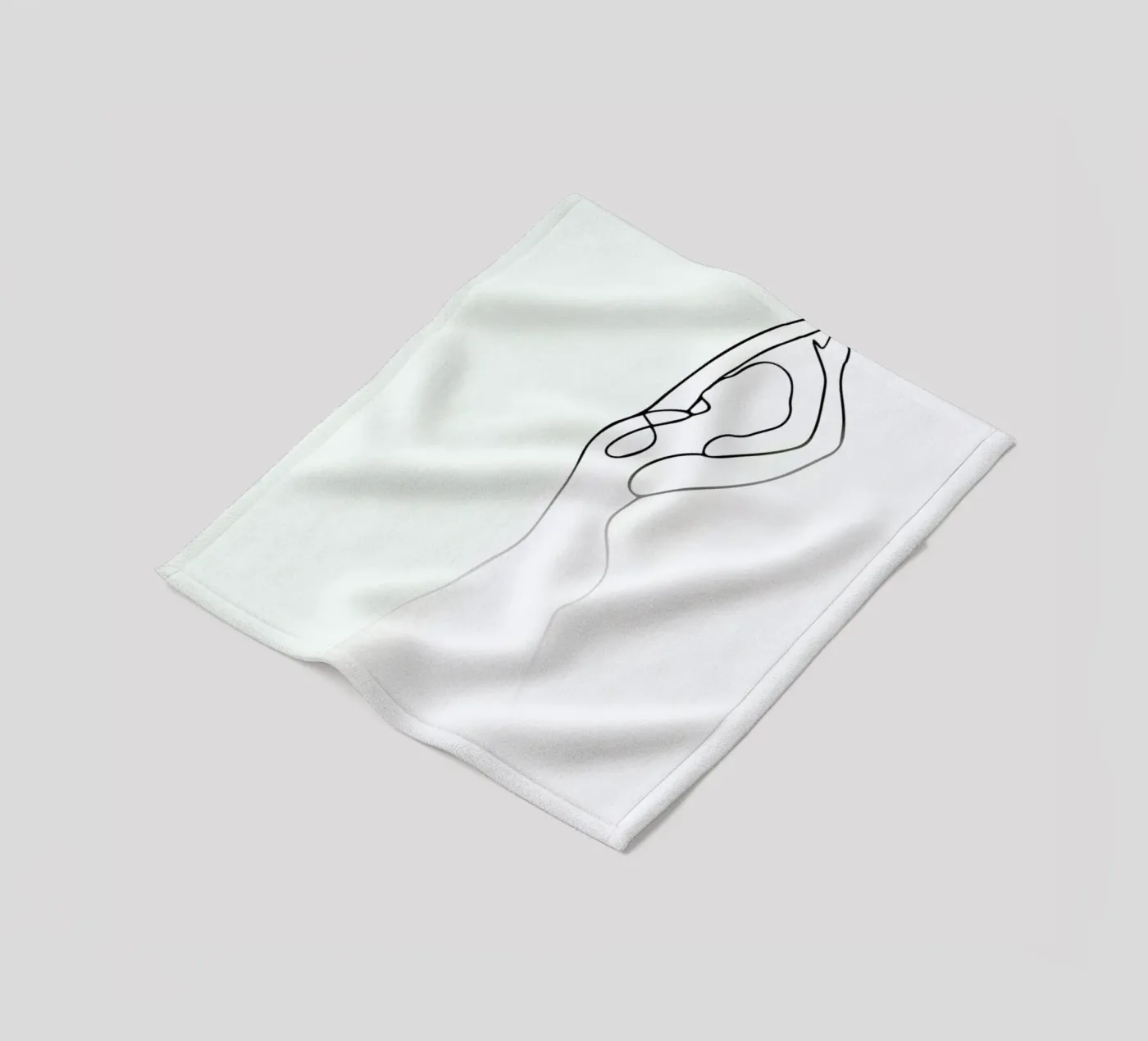 Pose plaid polaire de Graphite