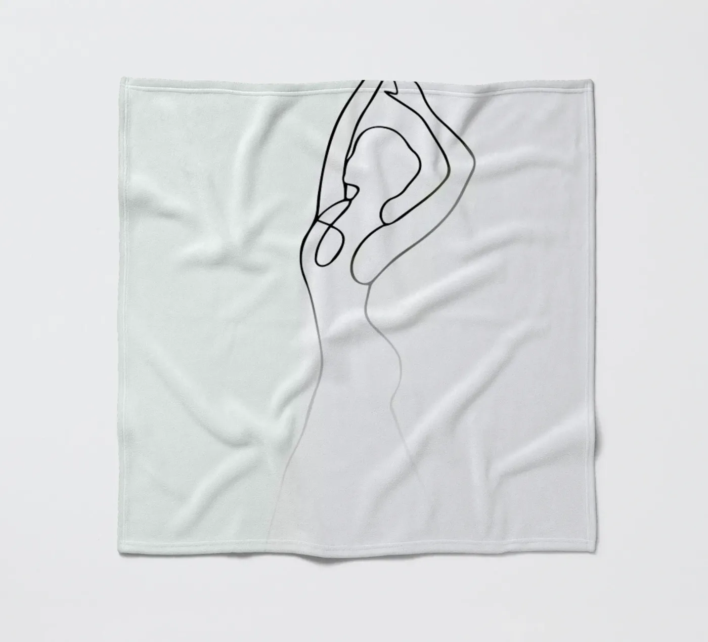 Pose plaid polaire de Graphite