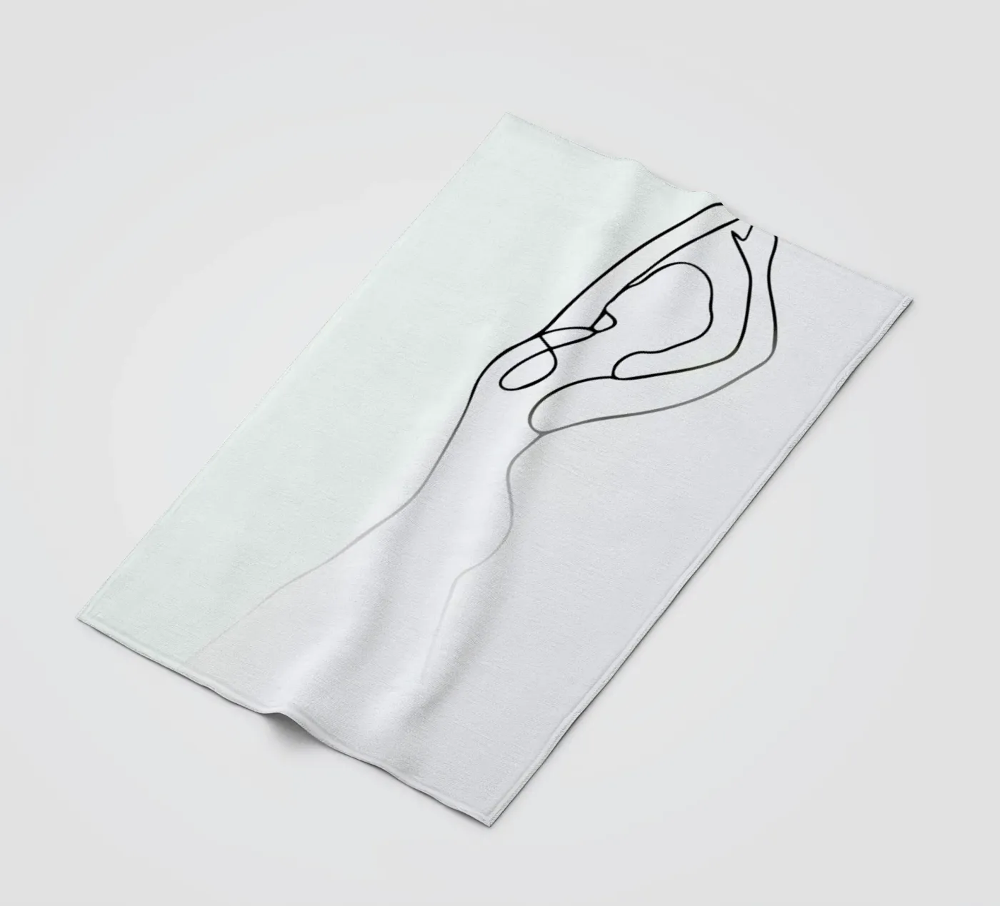 Pose plaid polaire de Graphite