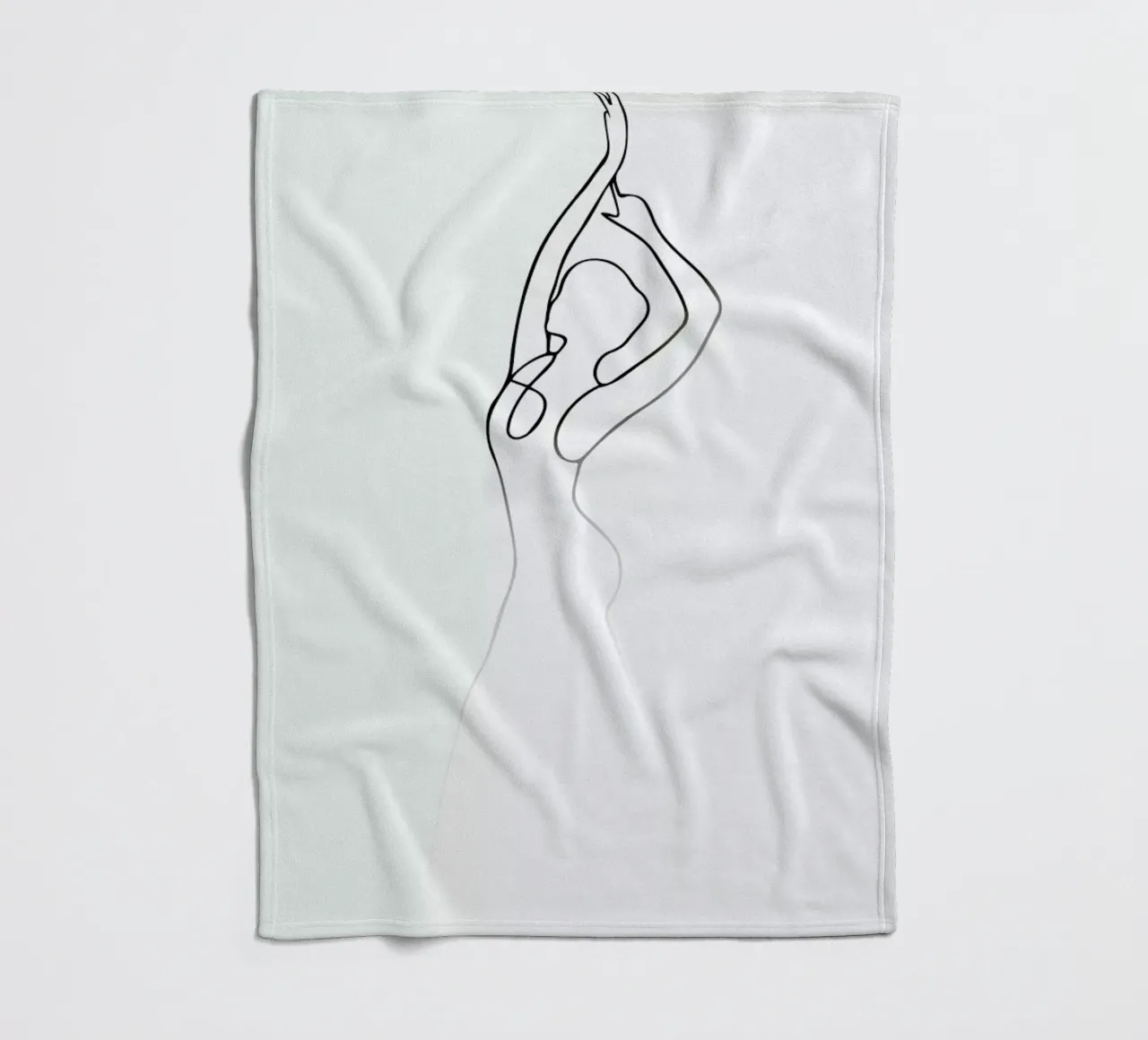 Pose Fleecedecke von Graphite