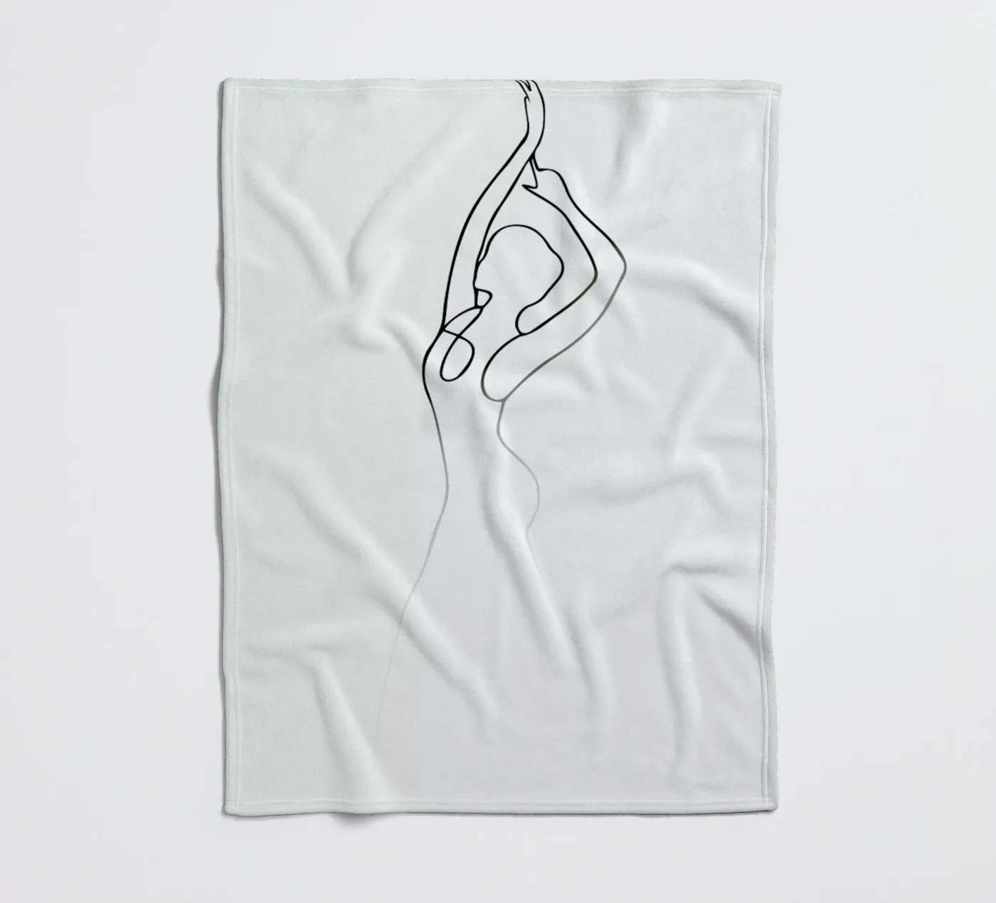 Pose plaid polaire de Graphite