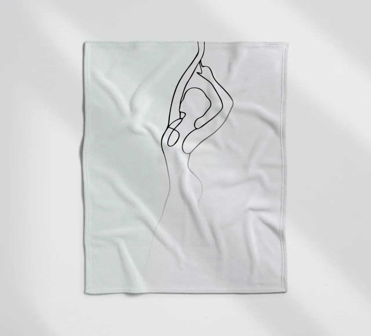 Pose Fleecedecke von Graphite