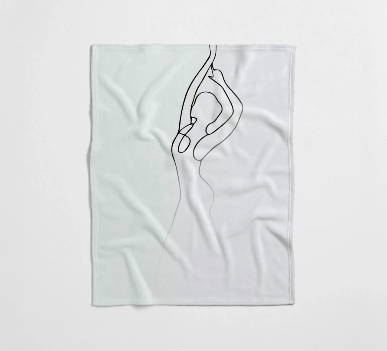 Pose Fleecedecke von Graphite