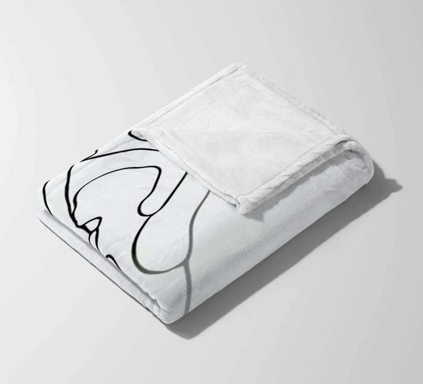 Pose plaid polaire de Graphite