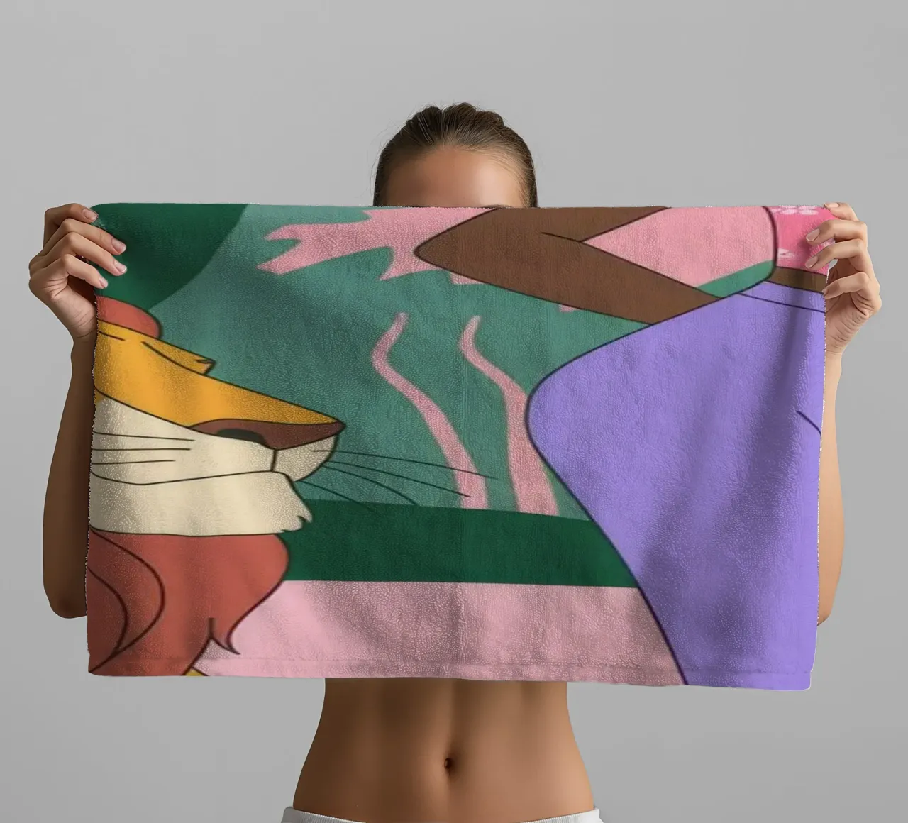 Maestà del compagno del Leone asciugamano da bagno da Veiled Canvas