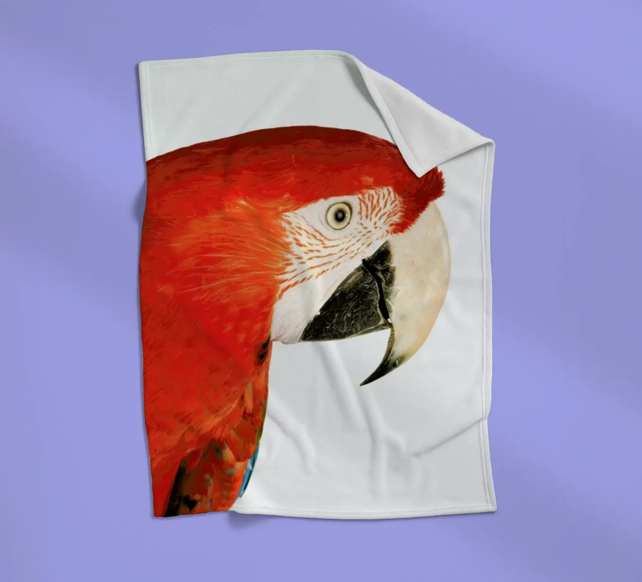 Royal Red Parrot coperta in pile da Natural Kingdom
