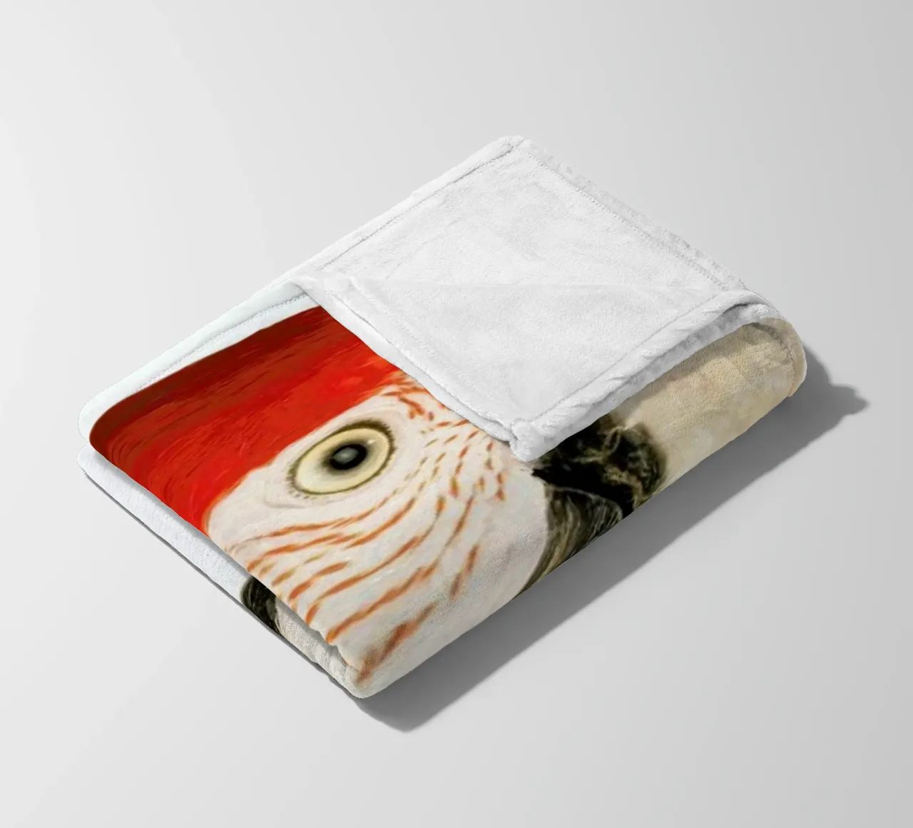 Royal Red Parrot coperta in pile da Natural Kingdom