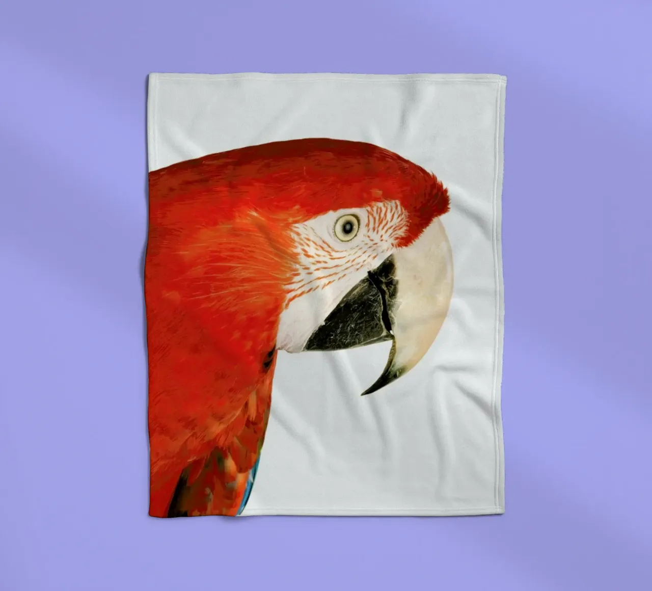Royal Red Parrot coperta in pile da Natural Kingdom