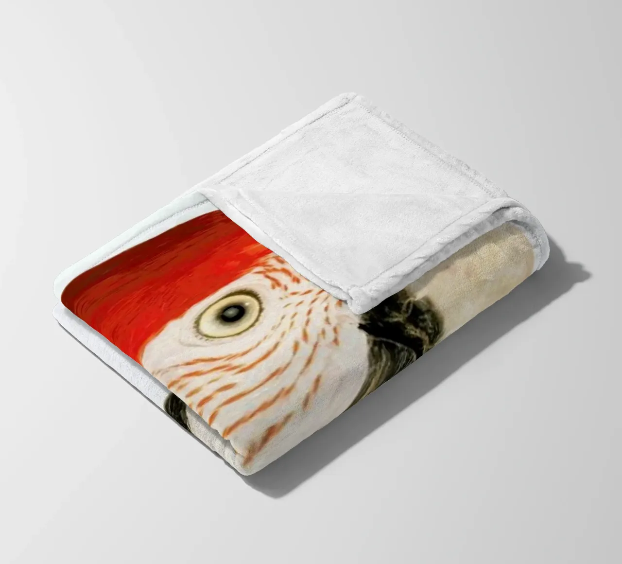 Royal Red Parrot coperta in pile da Natural Kingdom