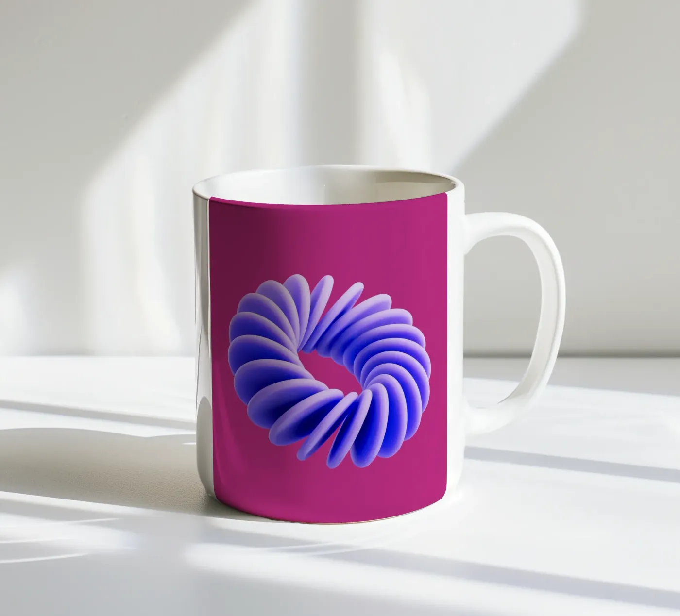 layers ceramic mug by pixelflow