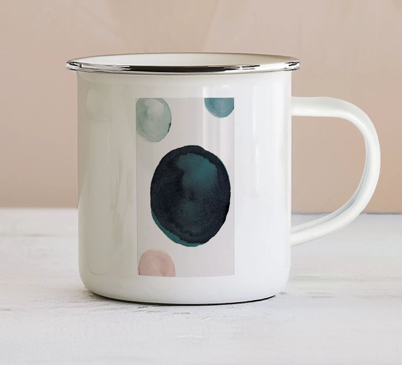 Float tazza in smalto da Pure