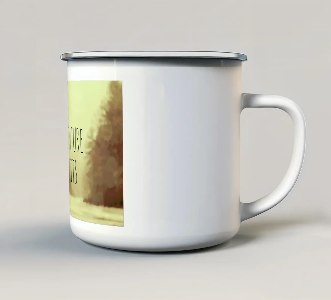 Adventure Awaits 2 tazza in smalto da Vintage Skies
