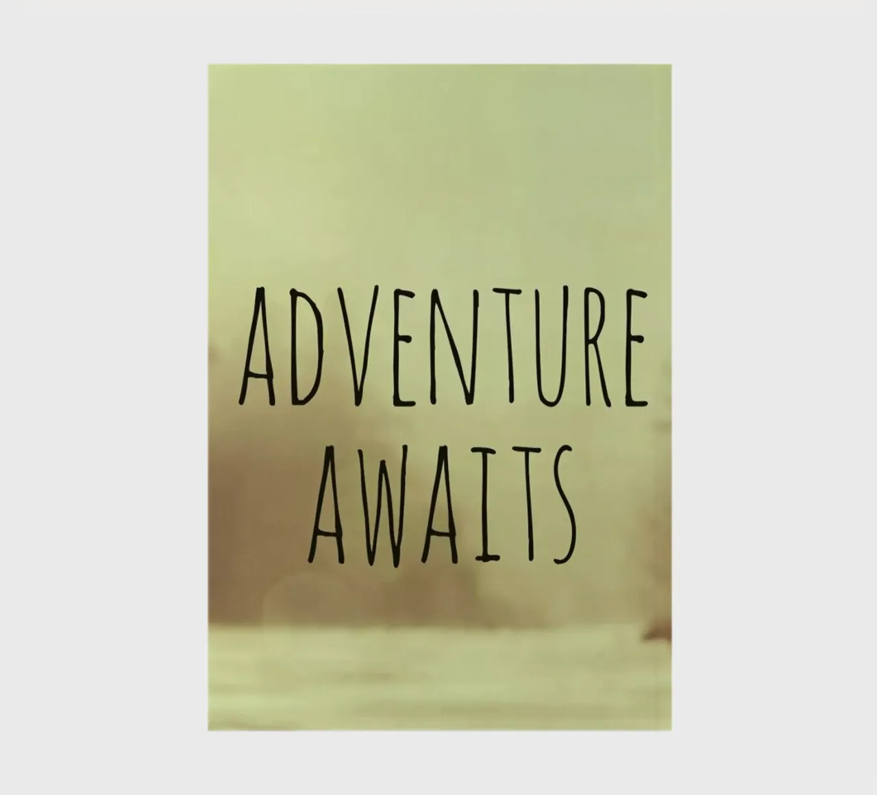 Adventure Awaits 2 notebook by Vintage Skies