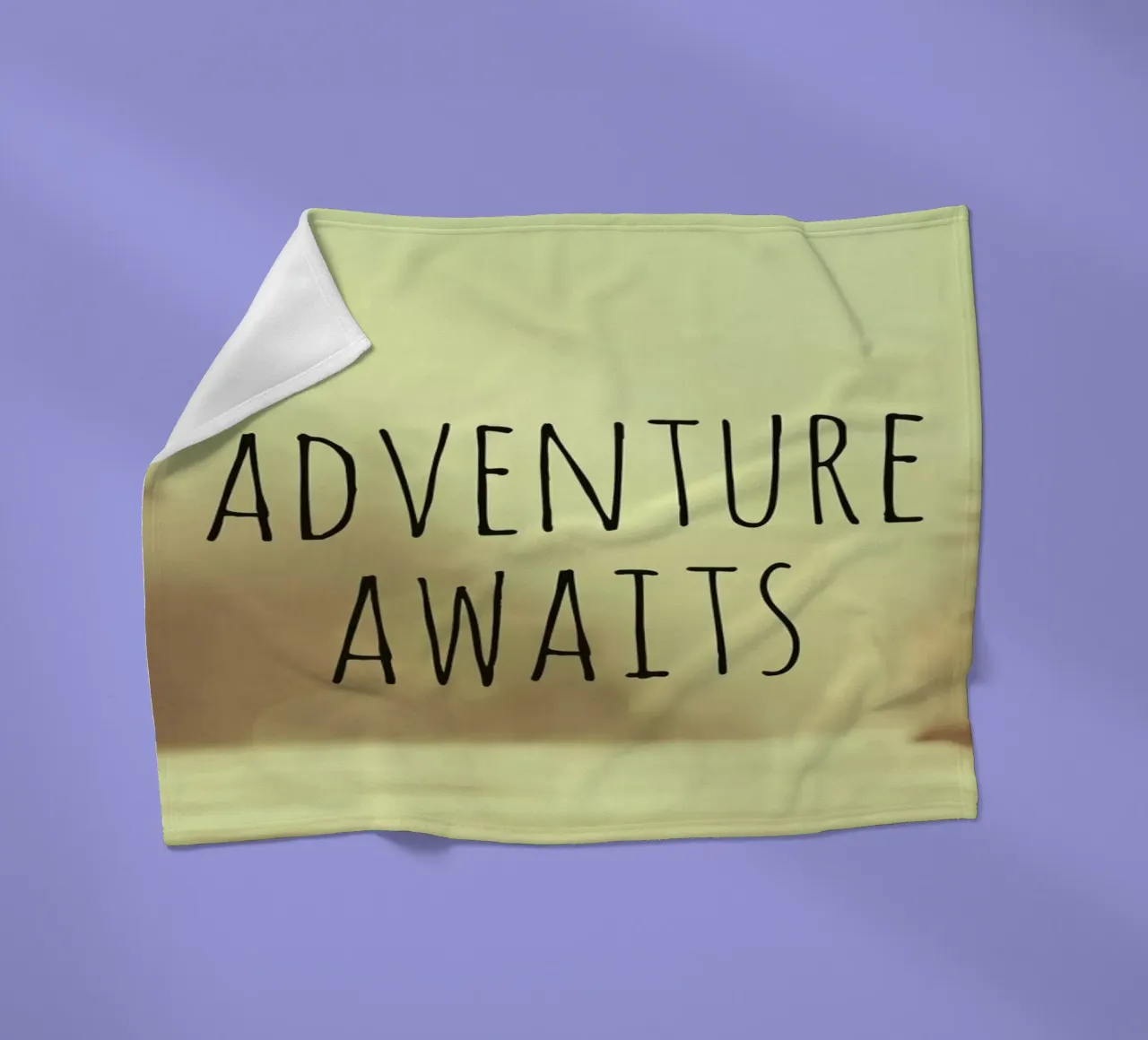 Adventure Awaits 2 coperta in pile da Vintage Skies