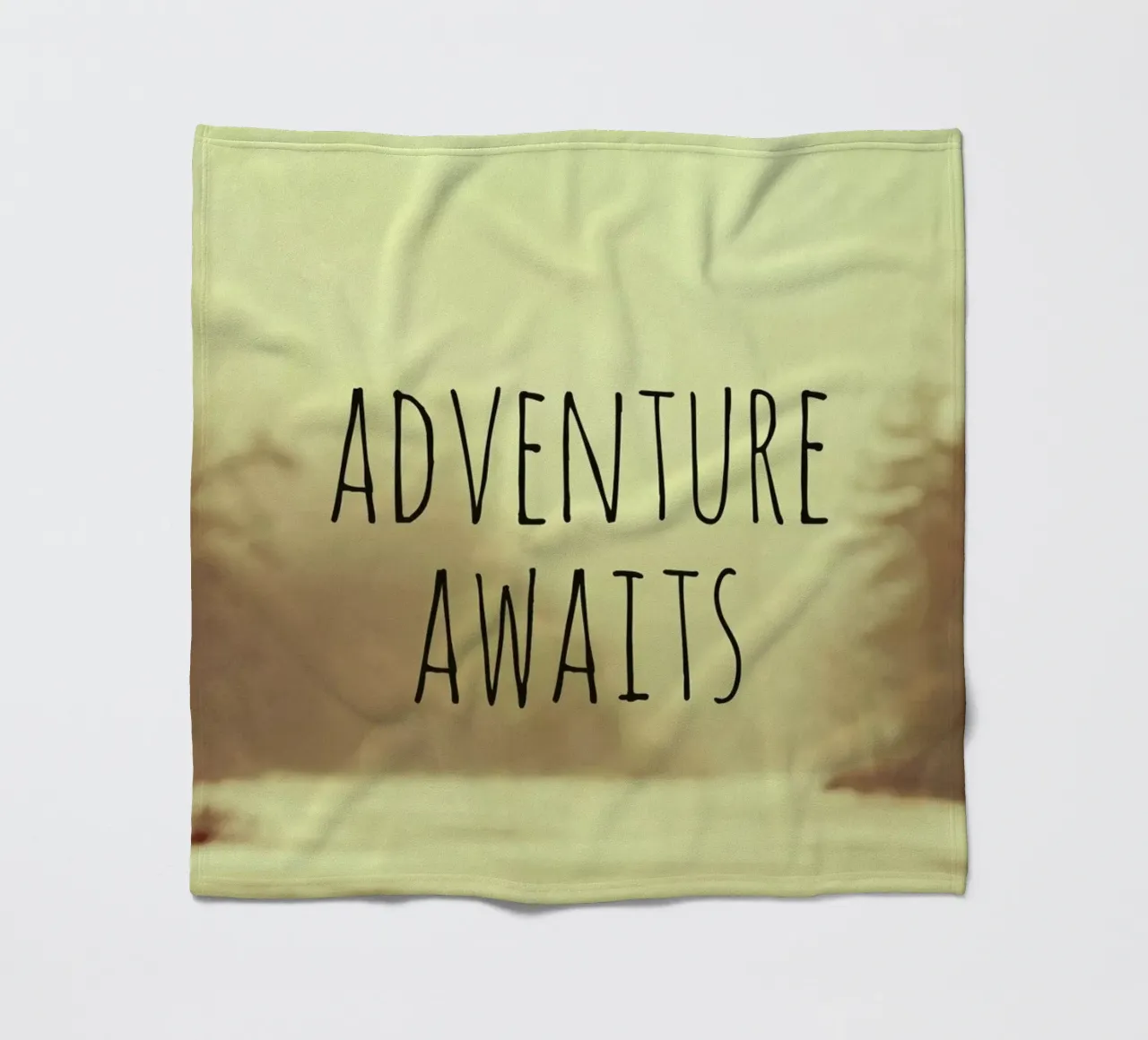 Adventure Awaits 2 coperta in pile da Vintage Skies