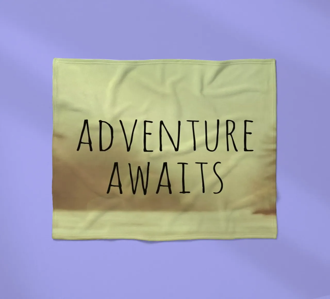 Adventure Awaits 2 coperta in pile da Vintage Skies