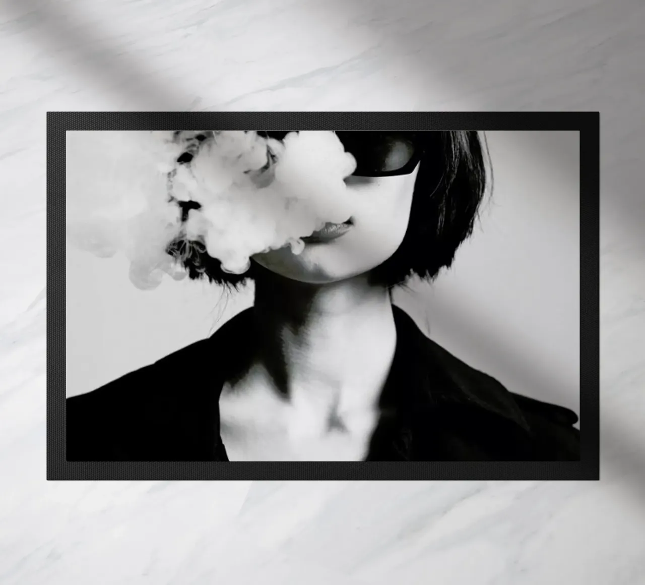 Smoke doormat by Runway Collective