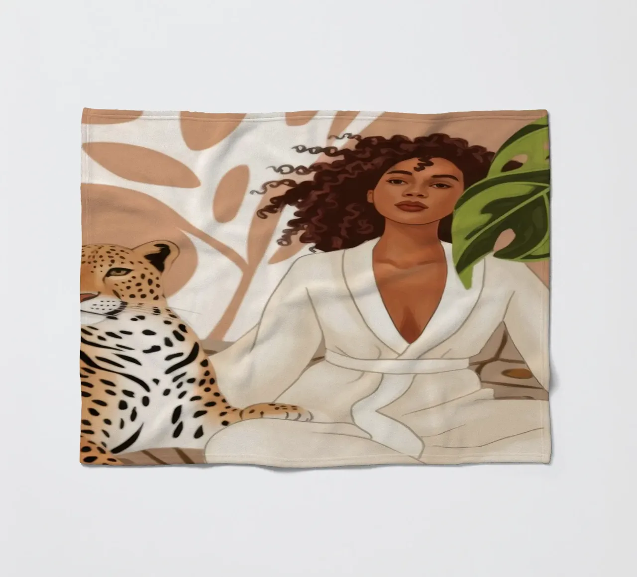 Eleganza selvaggia Poise coperta in pile da Veiled Canvas
