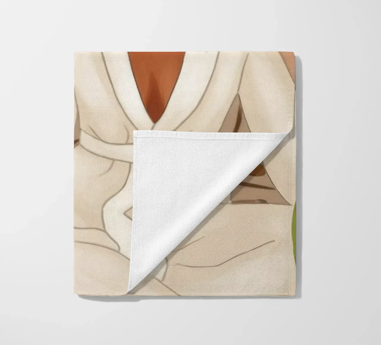 Eleganza selvaggia Poise telo mare da Veiled Canvas