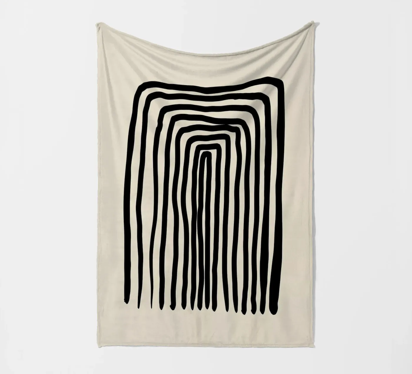 Bridges Fleecedecke von Graphite