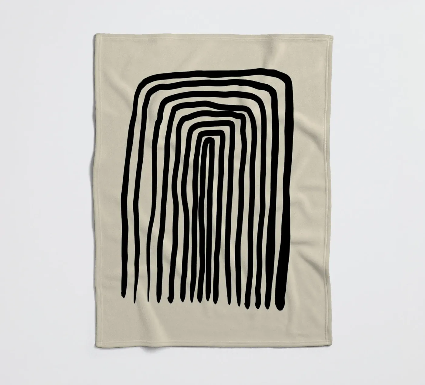 Bridges Fleecedecke von Graphite