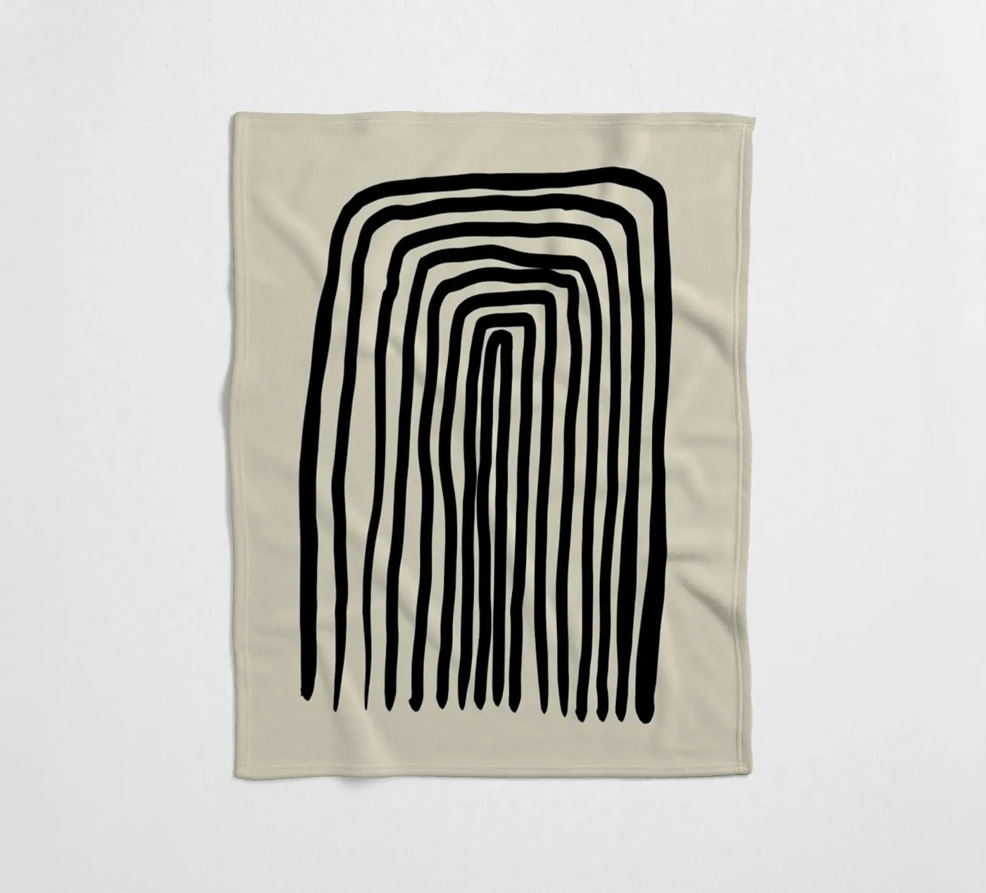 Bridges Fleecedecke von Graphite