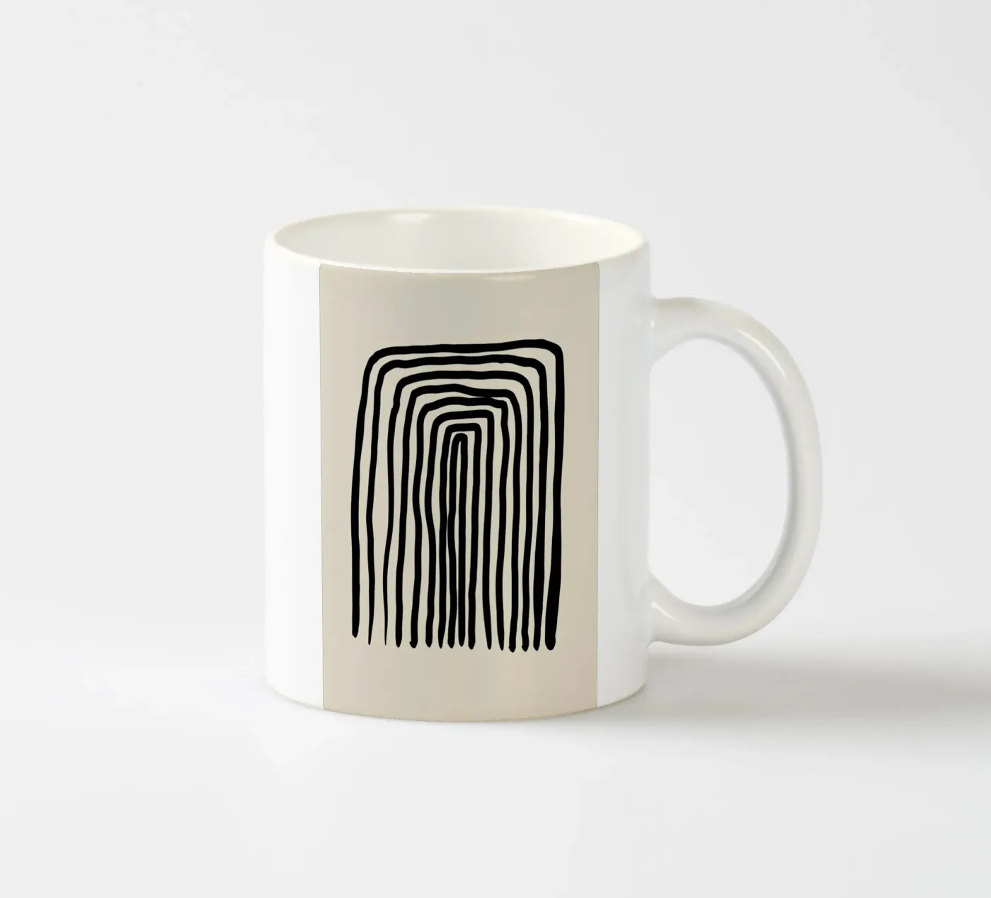 Bridges ceramic mug by Graphite
