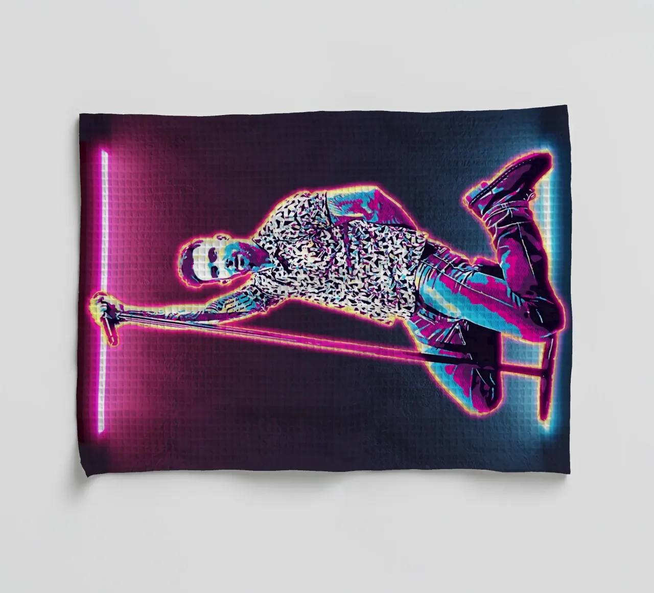 Arte di Adam Levine canovaccio da cucina da neonartroom