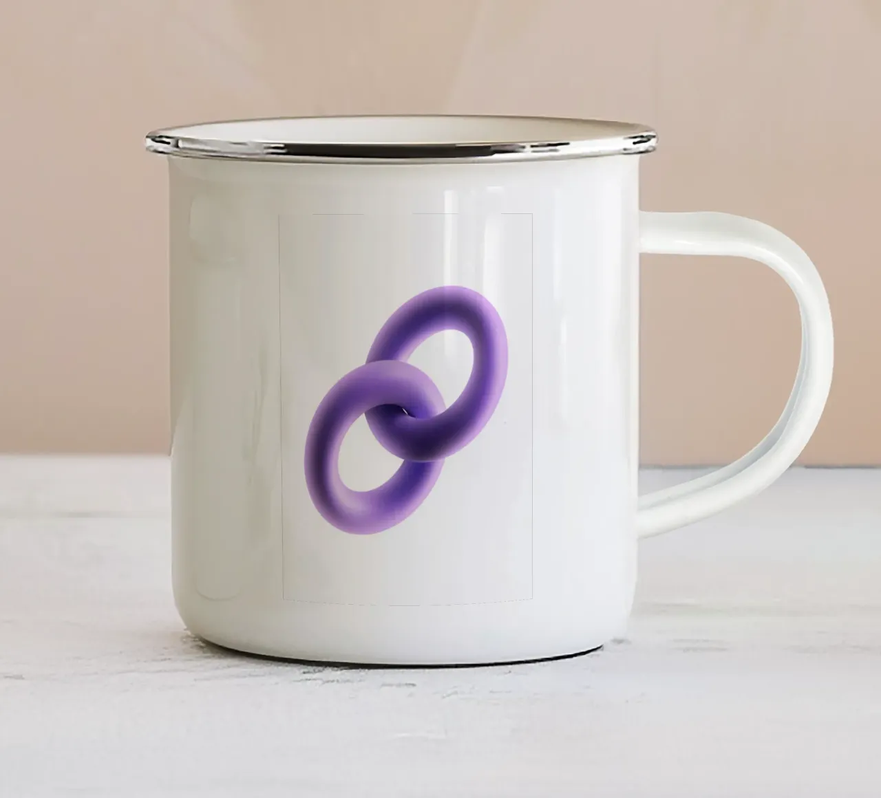 bond tazza in smalto da Ambition Wall