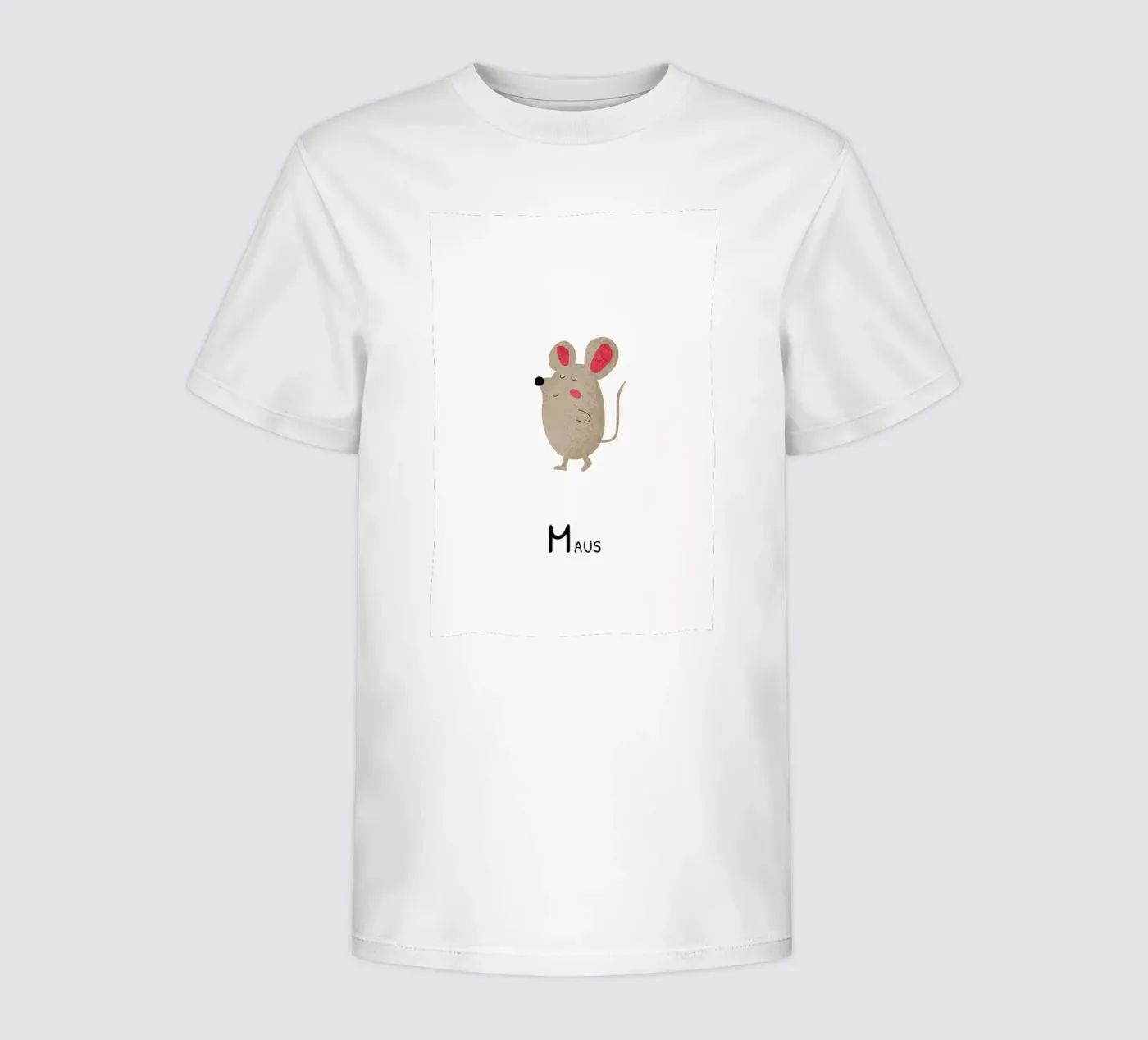 Maus t-shirt bambini da Little Flourishes