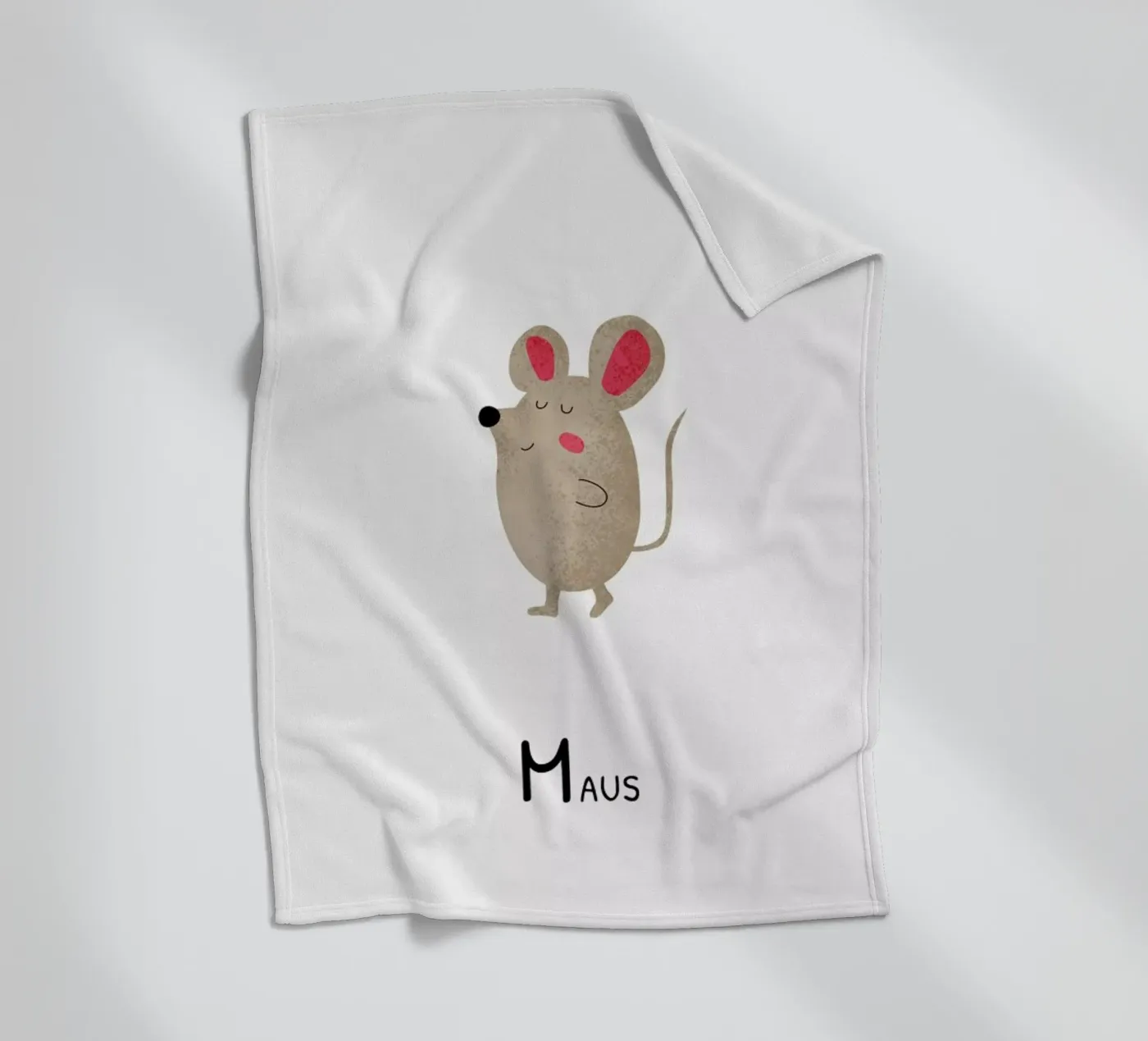 Maus Fleecedecke von Little Flourishes