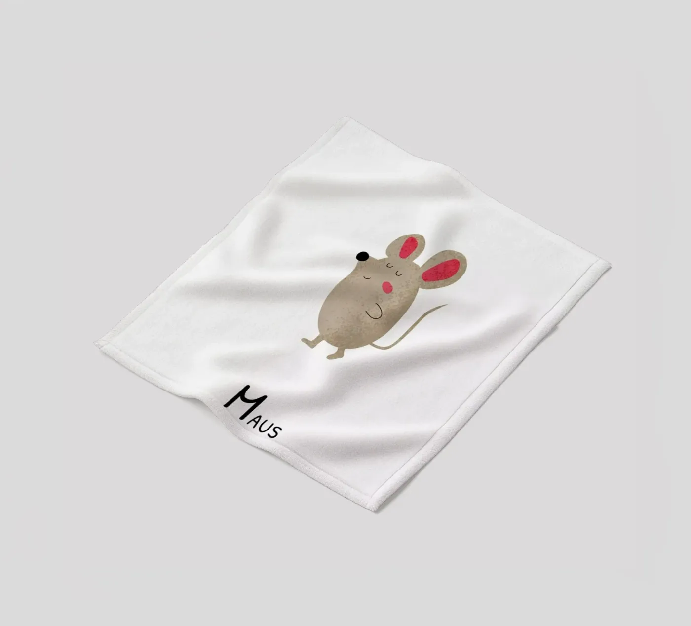 Maus Fleecedecke von Little Flourishes
