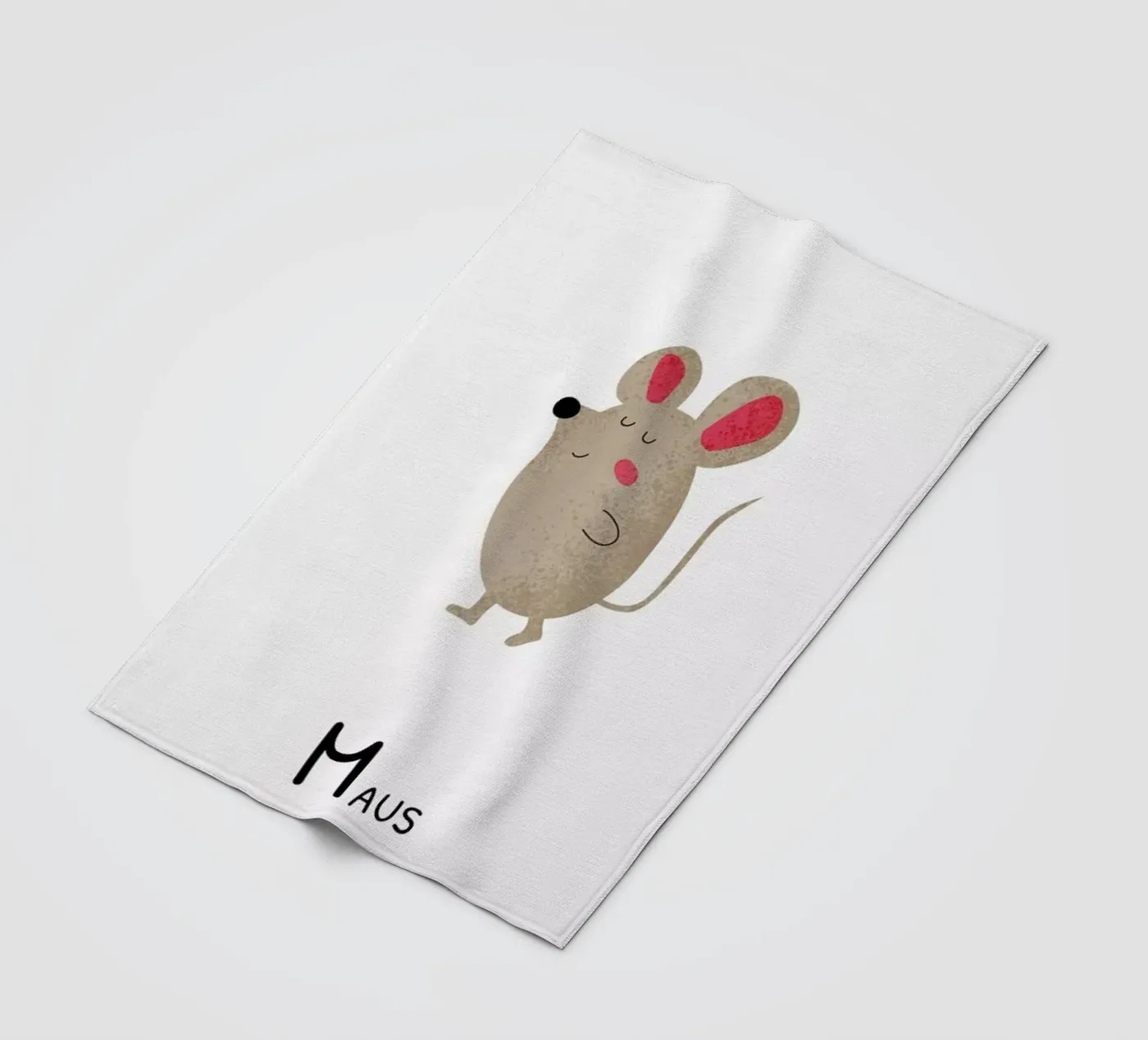 Maus Fleecedecke von Little Flourishes