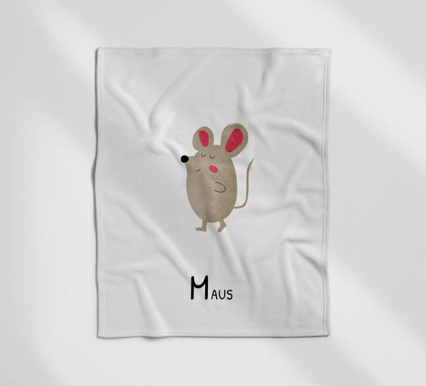 Maus Fleecedecke von Little Flourishes