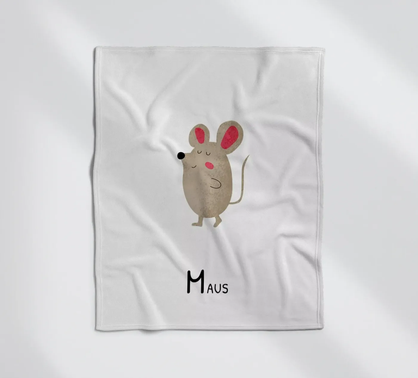 Maus Fleecedecke von Little Flourishes