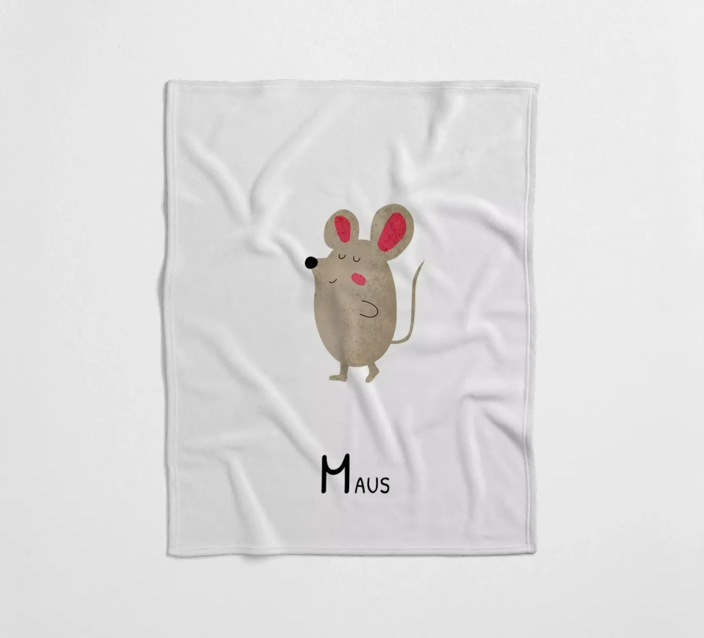 Maus Fleecedecke von Little Flourishes