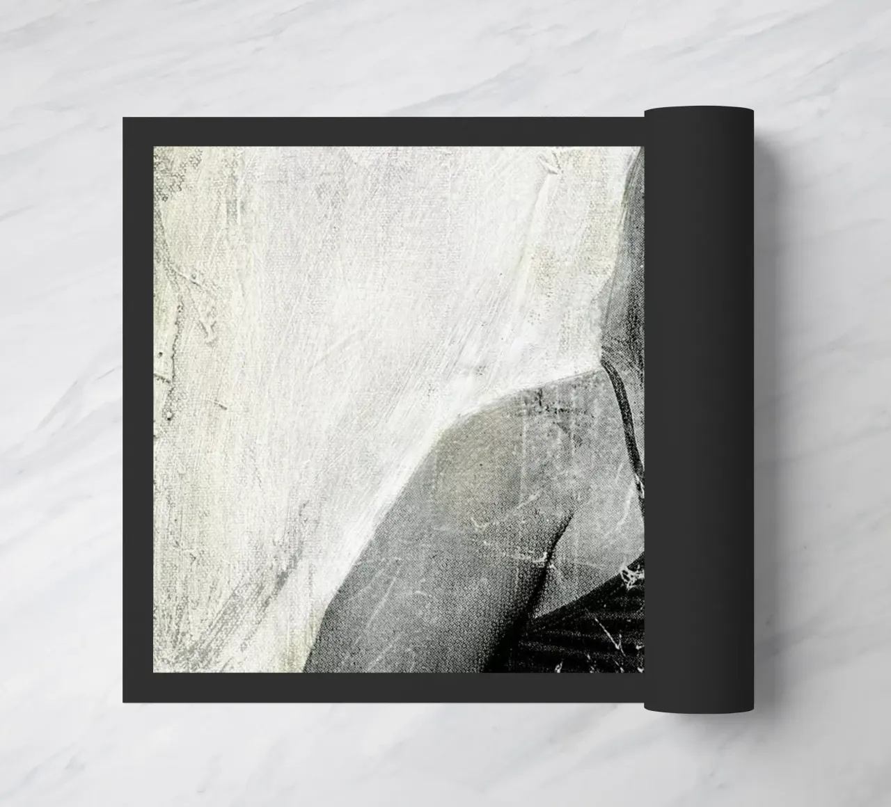 Faceless 03 doormat by Famous When Dead