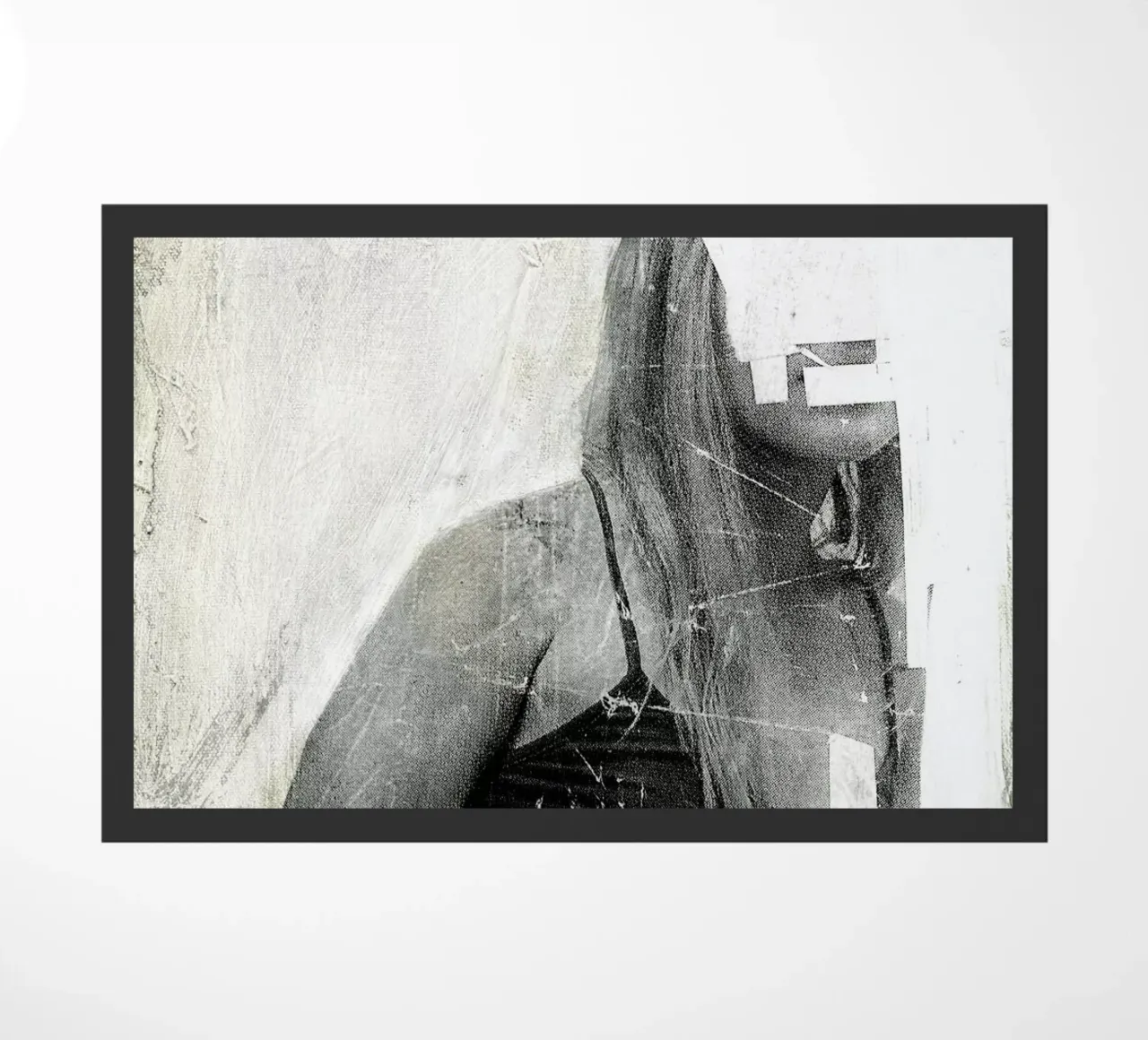 Faceless 03 doormat by Famous When Dead