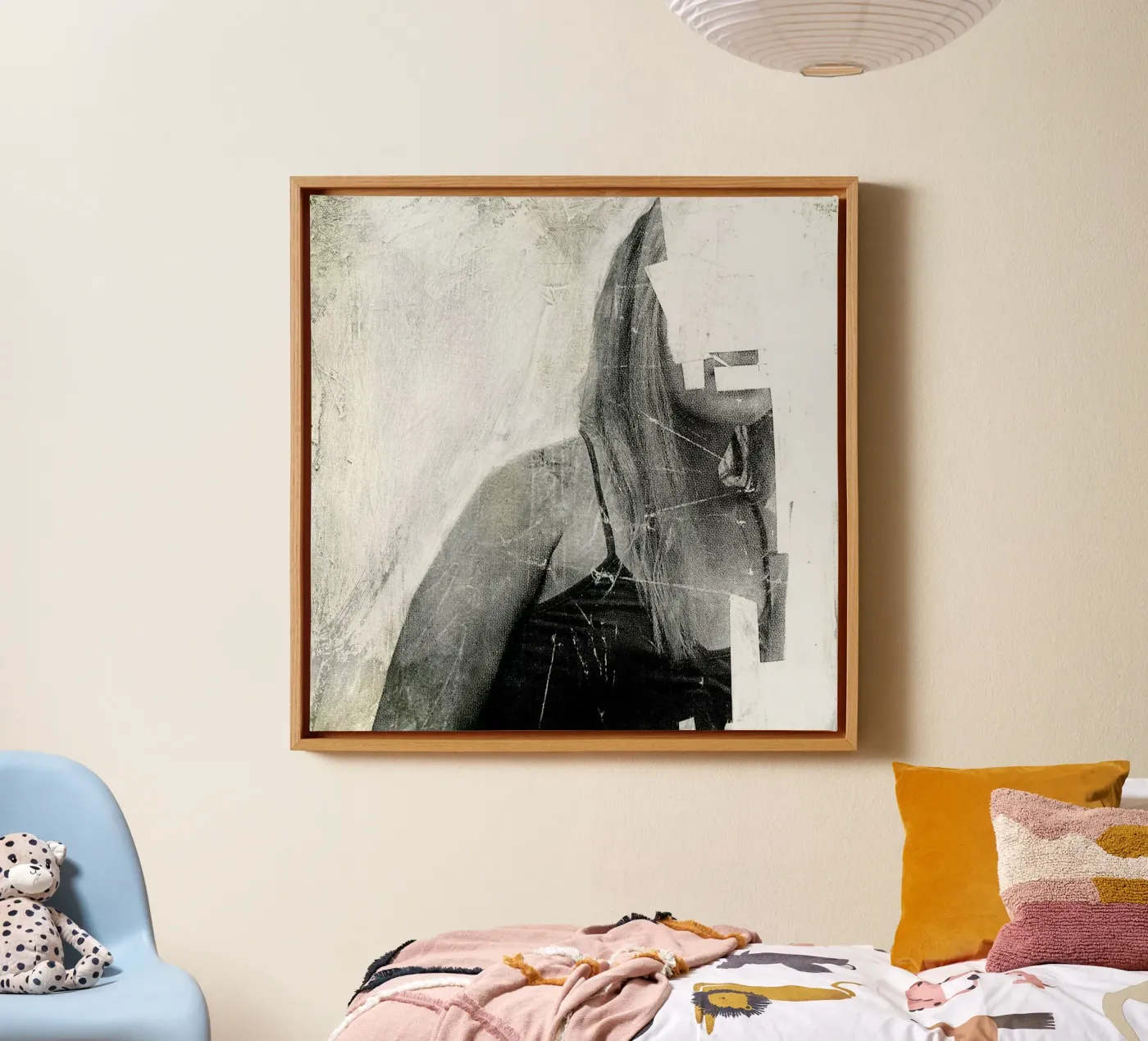 Faceless 03 tela da Famous When Dead