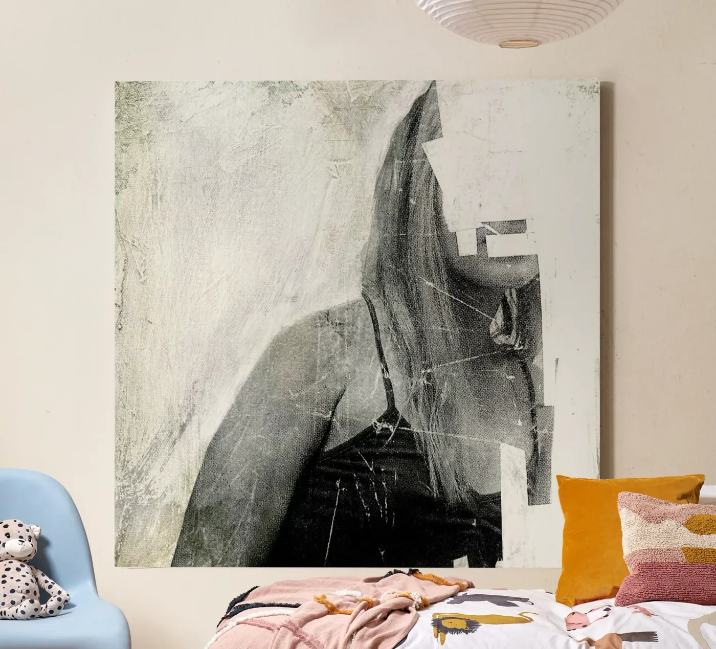 Faceless 03 tela da Famous When Dead