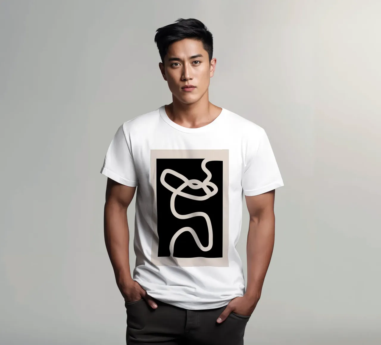 A Path Through T-Shirt von Graphite