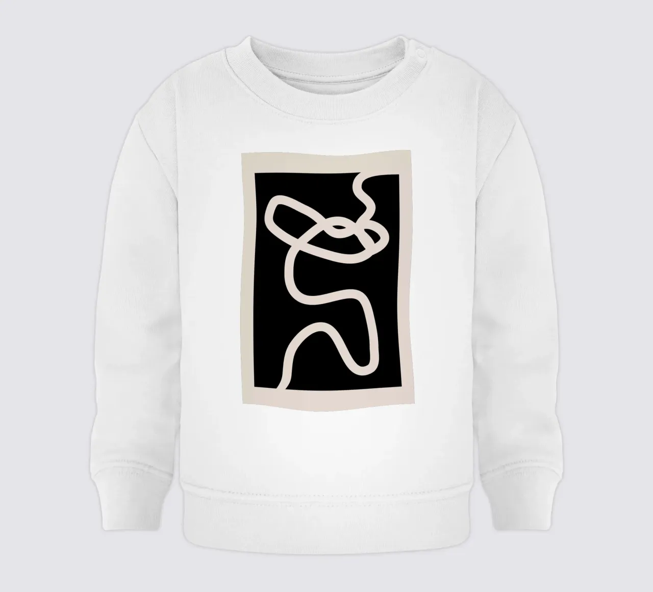 A Path Through felpa neonato da Graphite